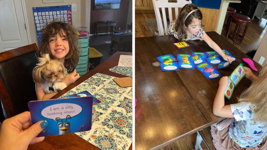 Five year old twins homeschooling with Reading Eggs