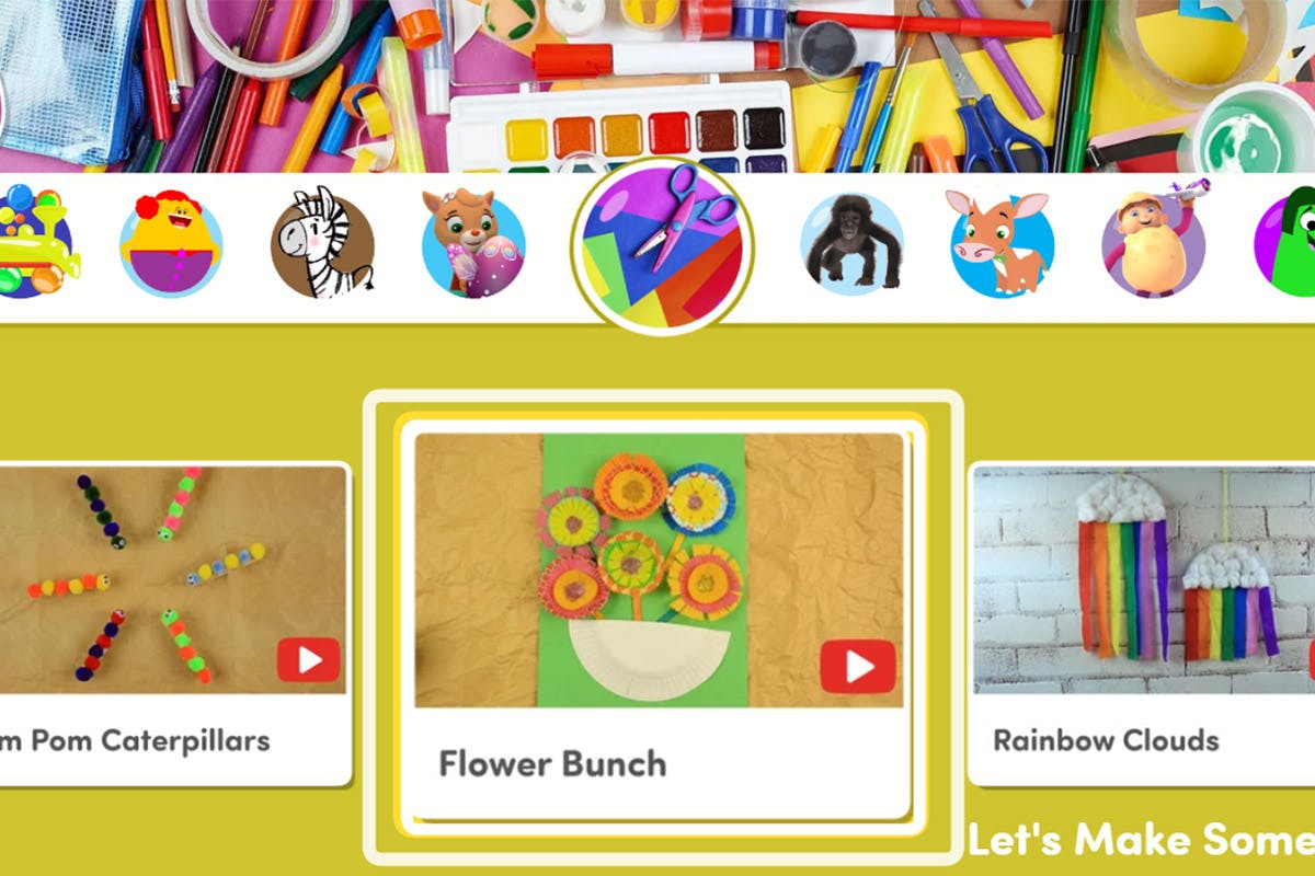 Let’s Make Something craft activities for preschoolers and young children