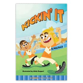 Kickin' It kid's fiction chapter book about soccer