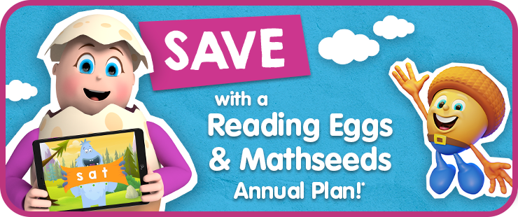 Reading Eggs and Mathseeds annual plan